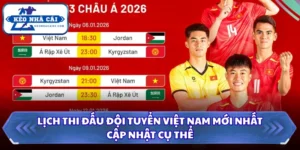 Lịch Thi Đấu Đội Tuyển Việt Nam Mới Nhất - Cập Nhật Cụ Thể 6 Lịch thi đấu đội tuyển việt nam