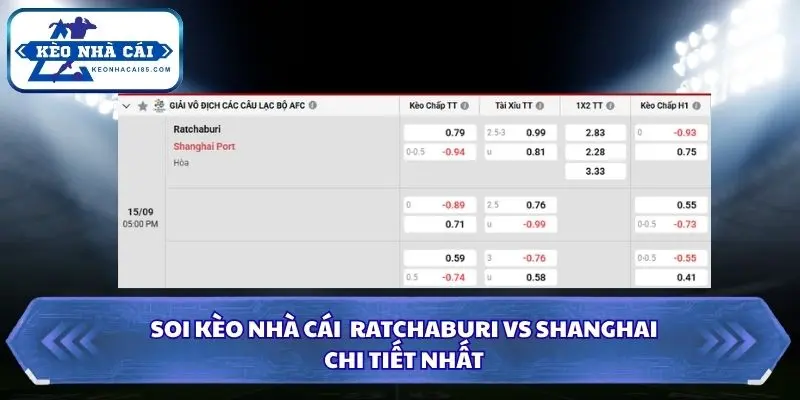 Soi Kèo Nhà Cái Ratchaburi vs Shanghai Port 17h00 ngày 15/09/ - AFC Champions League Elite 4 Thông tin chi tiết soi kèo nhà cái Ratchaburi vs Shanghai Port